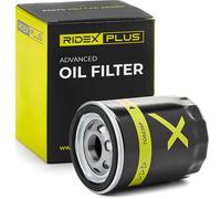 RIDEX PLUS 7O0238P Filtro olio con una valvola blocco arretramento Compatibilità con FORD Transit Custom V362 Van FY, FZ