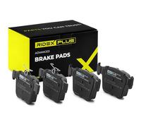 RIDEX PLUS Kit pastiglie freni Posteriore senza contatto segnalazione usura | Low-Metallic 402B0674P