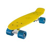 Ridge Mini Cruiser Skate Skateboard retro 22" completo con carrelli nero o bianco, fatto in l'UE, cuscinetti ABEC 7, alta qualità formula segreta di plastica
