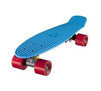 Ridge Mini Cruiser Skate Skateboard retro 22" completo con carrelli nero o bianco, fatto in l'UE, cuscinetti ABEC 7, alta qualità formula segreta di plastica