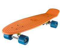 Ridge - Skateboard Big Brother Nickel Mini Skate Cruiser Arancione completamente assemblato skateboard unisex
