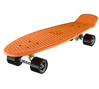 Ridge - Skateboard Big Brother Nickel Mini Skate Cruiser Arancione completamente assemblato skateboard unisex