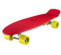 Ridge - Skateboard Big Brother Nickel Mini Skate Cruiser,rosso,completamente assemblato,skatebord unisex