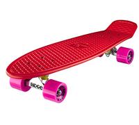 Ridge - Skateboard Big Brother Nickel Mini Skate Cruiser,rosso,completamente assemblato,skatebord unisex