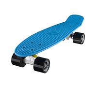 Ridge Skateboards 22 Mini Cruiser Skateboard, Blu/Nero