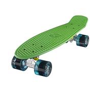 Ridge Skateboards 22 Mini Cruiser Skateboard, Verde/Blu Chiaro