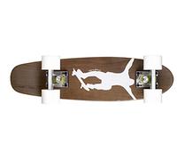 Ridge Skateboards Maple Mini Cruiser- NR1 Skateboard, Bianco