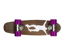 Ridge Skateboards Maple Mini Cruiser- NR1 Skateboard, Viola