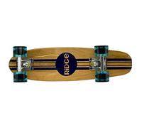 Ridge Skateboards Maple Mini Cruiser Original Skateboard, Blu Chiaro