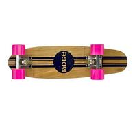 Ridge Skateboards Maple Mini Cruiser Original Skateboard, Rosa