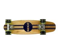 Ridge Skateboards Maple Mini Cruiser Original Skateboard, Verde Chiaro