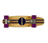 Ridge Skateboards Maple Mini Cruiser Original Skateboard, Viola
