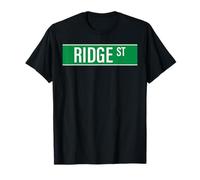Ridge St New York City NYC per Uomini e Donne Maglietta