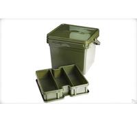Ridge Monkey Compact modulare Bait Bucket System 7.5L - Carp Fishing Bait Organizer Vasche
