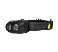 Ridgemonkey VRH300X Pro - Torcia frontale ricaricabile con USB, 200 lumen, impermeabile, IP66, per pesca, campeggio ed escursionismo, 5 colori chiari, doppio orientamento e ricarica rapida USB-C