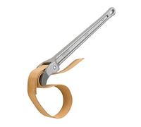 RIDGID 31360 Giratubi in alluminio a nastro numero 5, giratubi a nastro con capacità regolabile da 12 cm con nastro da 75 cm