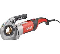 RIDGID 44878 Modello 600-I filettatrice portatile elettrica con bussole, custodia e braccio di supporto BSPT 11R da 1/2 "-1-1/4" pollici