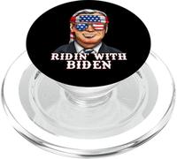 Ridin' With Biden 2020 Election Patriotic USA Anti Trump PopSockets PopGrip per MagSafe