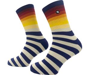 Riding Culture Rainbow LT, calzini unisex 32-35 EU male Bianco/Blu/Rosso/Giallo