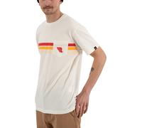 Riding Culture RC5004 Stripe, t-shirt S male Bianco/Rosso/Arancione