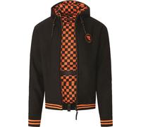 Riding Culture Riding Hoodie, giacca in tessuto M male Nero/Arancione