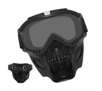 Riding Goggles - Occhiali da moto a prova di fog caldi per uomini, donne e ragazzi | Airsoft, dirtbike, ATV, motocross eyewear, regolabile, anti-, sabbia, traspirante