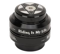Riding Headset 34mm | Aluminum Alloy Sealed Bearings for 28.6mm Straight Steerer Component | CNC Anodized Replacement Part for Mountain/Road/City Riding Equipment
