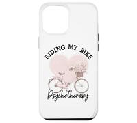 Riding My Bike Psicoterapia Cuore Stile Custodia per iPhone 12 Pro Max