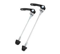 Riding Quick Release Skewers Set | Alloy Lightweight 26 Inch Replacement | Front & Rear Wheel Repair Components for Mountain/Road Riding Vehicles | Tool - Less Installation