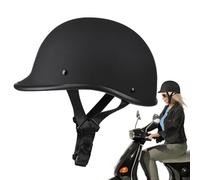 Riding Safety Hat, Ventilated Motorcycle Hat, 11,02 x 8,27 x 6,3 pollici Breathable and Comfortable Protective Cycling Accessories for Men and Women, for Travel and Outdoor Road Trip Use