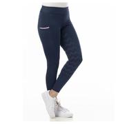 Riding World - Leggings da equitazione da donna e ragazza Agadir | Pantaloni da equitazione con inserti in silicone e vita larga | 2 tasche