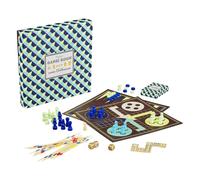 Ridley’s 8-in-1 Classic Games Set - Includes Backgammon, Chinese Checkers, Domin