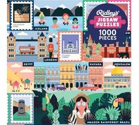 Ridley's JIG060 Jigsaw Puzzle, 50 awe-Inspiring Travel Destinations