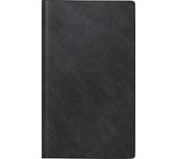 rido/idé 7025012906 | Buchkalender Mod. reise-merker 2026 | 102×172 mm, Kunststoff, schwarz