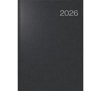 rido/idé 7027503906 | Buchkalender Mod. Conform 2026 | A4, Kunststoff, nero