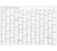 rido/idé 7033610007 Plakatkalender Mod. young design PLUS 2027 860×610 mm