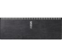 rido/idé 7036142906 | Querterminbuch Mod. septant 2026 | 305×105 mm, Kunststoff, schwarz