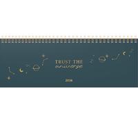 rido/idé 7036311016 | Querterminbuch Mod. Young Line 2026 "Universe" | 297×105 mm, Papier