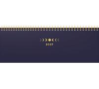 rido/idé 7036311017 Querterminbuch Premium Young Line 2027 "Moon" 297×105 mm, Papier