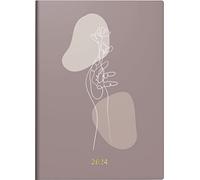 rido/idé Agenda giornaliera "One Line" modello Technical III 2024 1 pagina = 1 giorno dimensione foglio 10 x 14 cm multicolore