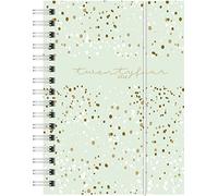 rido/idé Agenda settimanale "Confetti" modello perfect/tecnica I 2024 2 pagine = 1 settimana formato foglio: 10 x 14 cm, verde menta