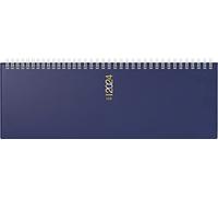 rido/idé Agenda settimanale, modello ac-settimanale, 2024, 2 pagine = 1 settimana, formato foglio: 30,7 x 10,5 cm, blu