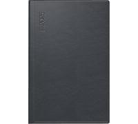 rido/idé Agenda tascabile mod. Industrie II 2025 | A7 pelle nera