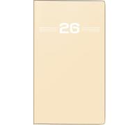 rido/idé Agenda tascabile mod. Miniplanner d 15 2026 | A6, plastica, sabbia