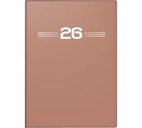 rido/idé Agenda tascabile mod. perfect/Technik I 2026 | A6, plastica, caramello