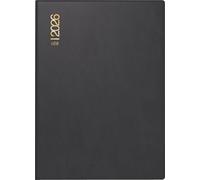 rido/idé Agenda tascabile mod. Perfect/Technik I 2026 | A6, plastica, nero