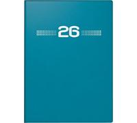 rido/idé Agenda tascabile mod. perfect/Technik I '26 | A6, plastica, petrolio