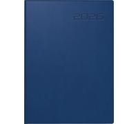 rido/idé Agenda tascabile mod. Technik III 2026 | A6 ecopelle blu scuro