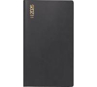 rido/idé Agenda tascabile mod. TM 11 2026 | A6 plastica nera