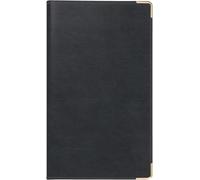 rido/idé Agenda tascabile modello 2025, 2 pagine = 1 settimana, A6, 144 pagine, copertina in similpelle Belnova, nero